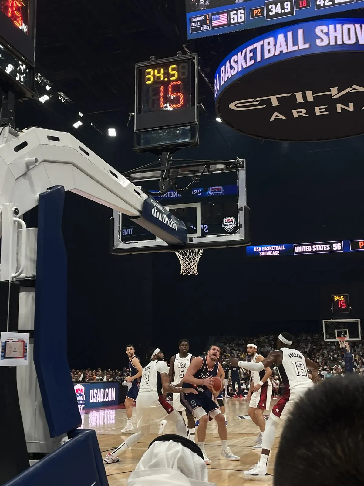 Basketball action photography.