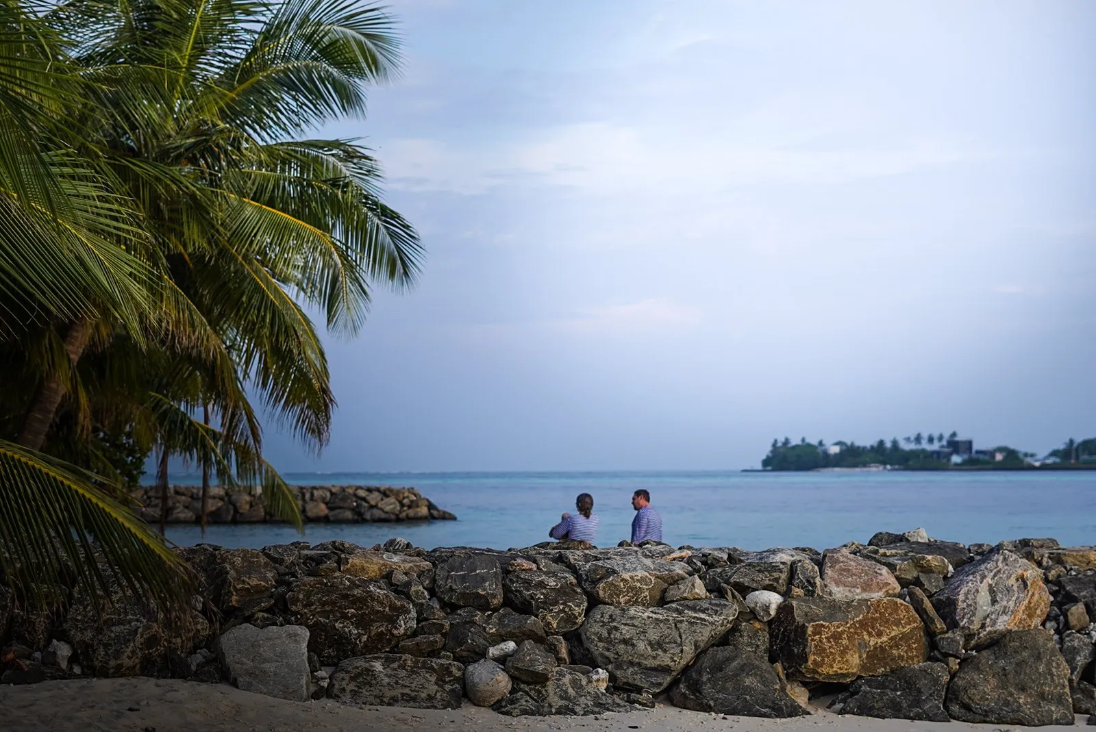Portrait photography in the Maldives.