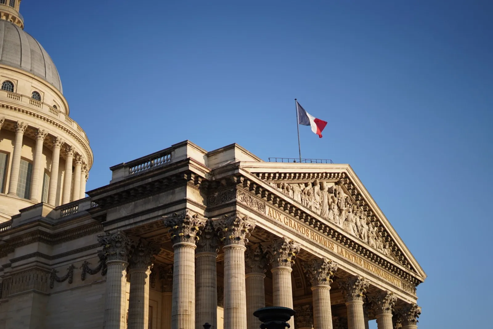 Historic monument in Paris.