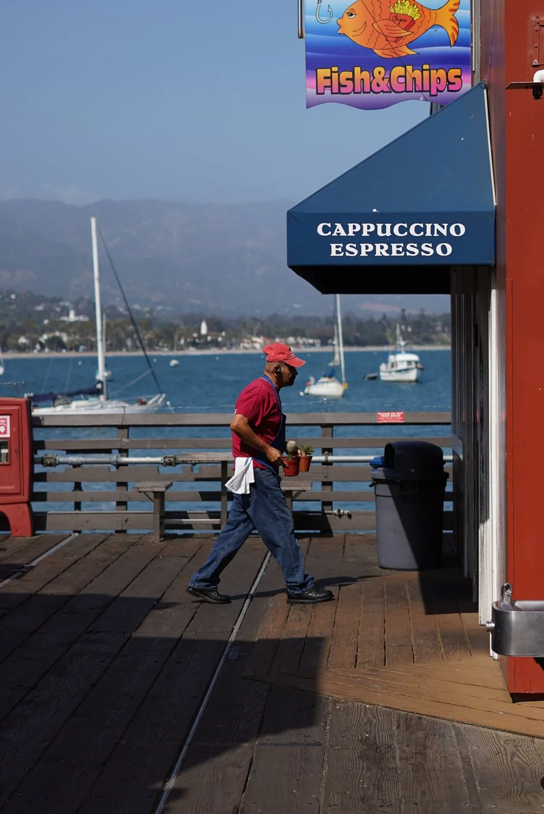 Santa Barbara city scene.