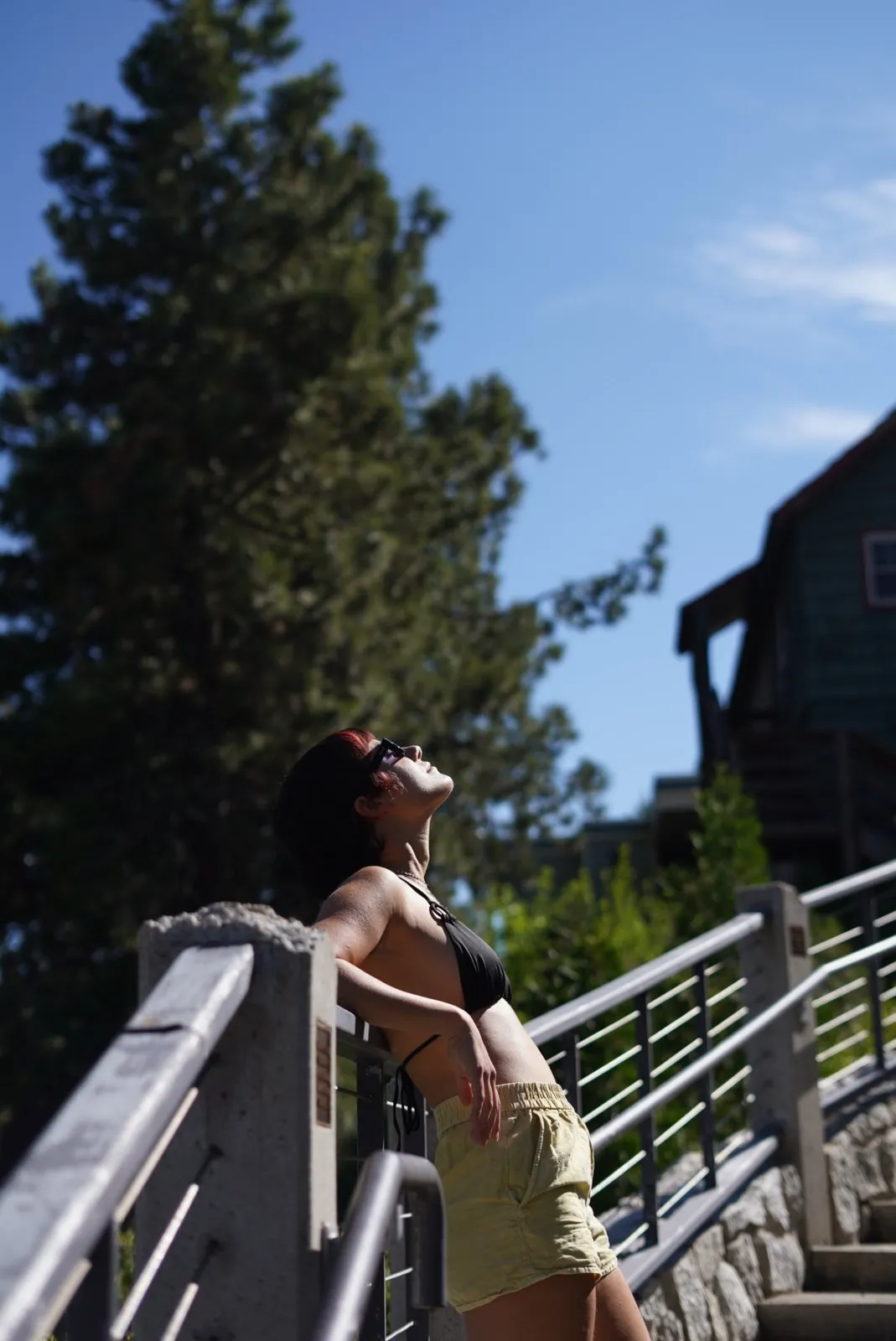 Portrait at Lake Tahoe.